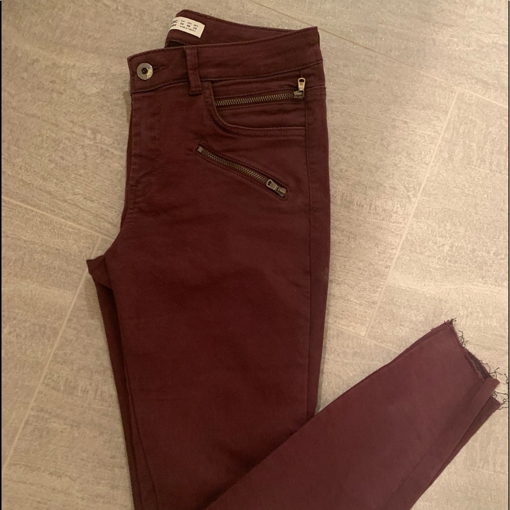 Zara mid rise pants